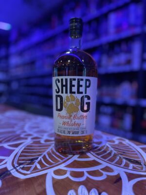 SHEEP DOG PEANUT BUTTER WHISKEY 1 LITRE 35% ALC/VOL